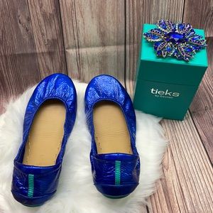 Tieks Size 8 with Box, Bag, & Topper. Like new!!